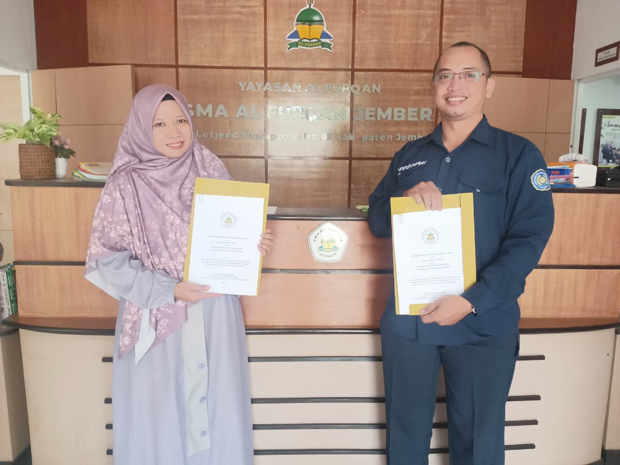SMA Al-Furqan Jember Jalin Kerja Sama dengan Universitas Muhammadiyah Jember untuk Pengembangan Kompetensi TI dan Digitalisasi Sekolah